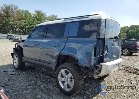 2025 Land Rover Defender 110 S из США, поврежденный, VIN SALEJ7EU7S2393969